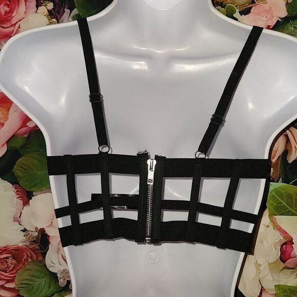 NEW Cage Bra and Thong Set - Picture 3 of 6